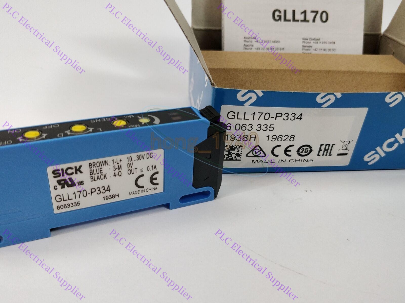 SICK GLL170-P334 1PC NEW SICK GLL170-P334 Fibre Optic Sensor Fast Shipping