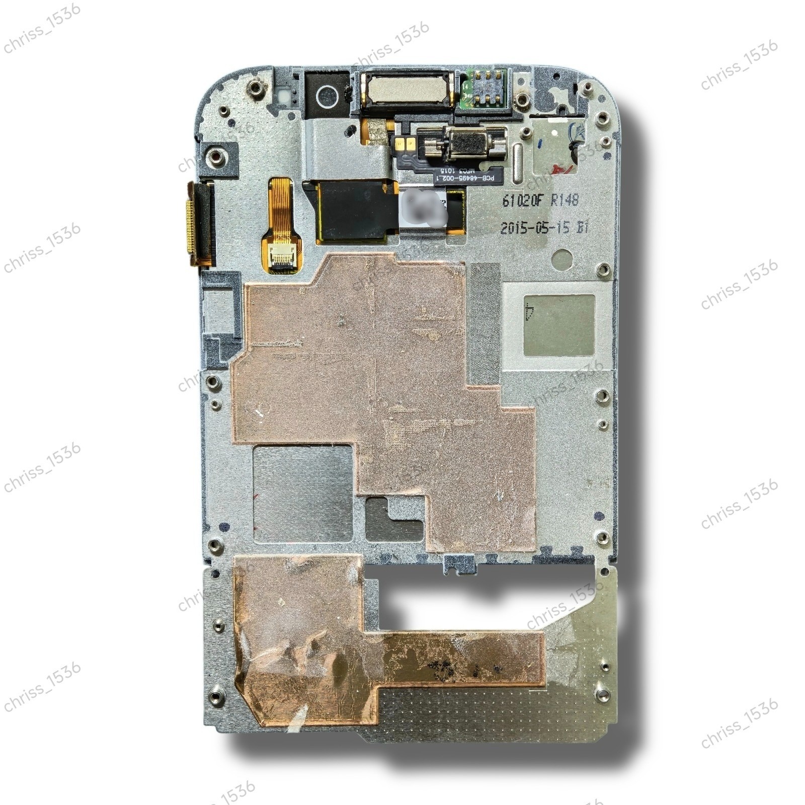 For Blackberry Classic Q20 Frame LCD Display Touch Screen Glass Replace White