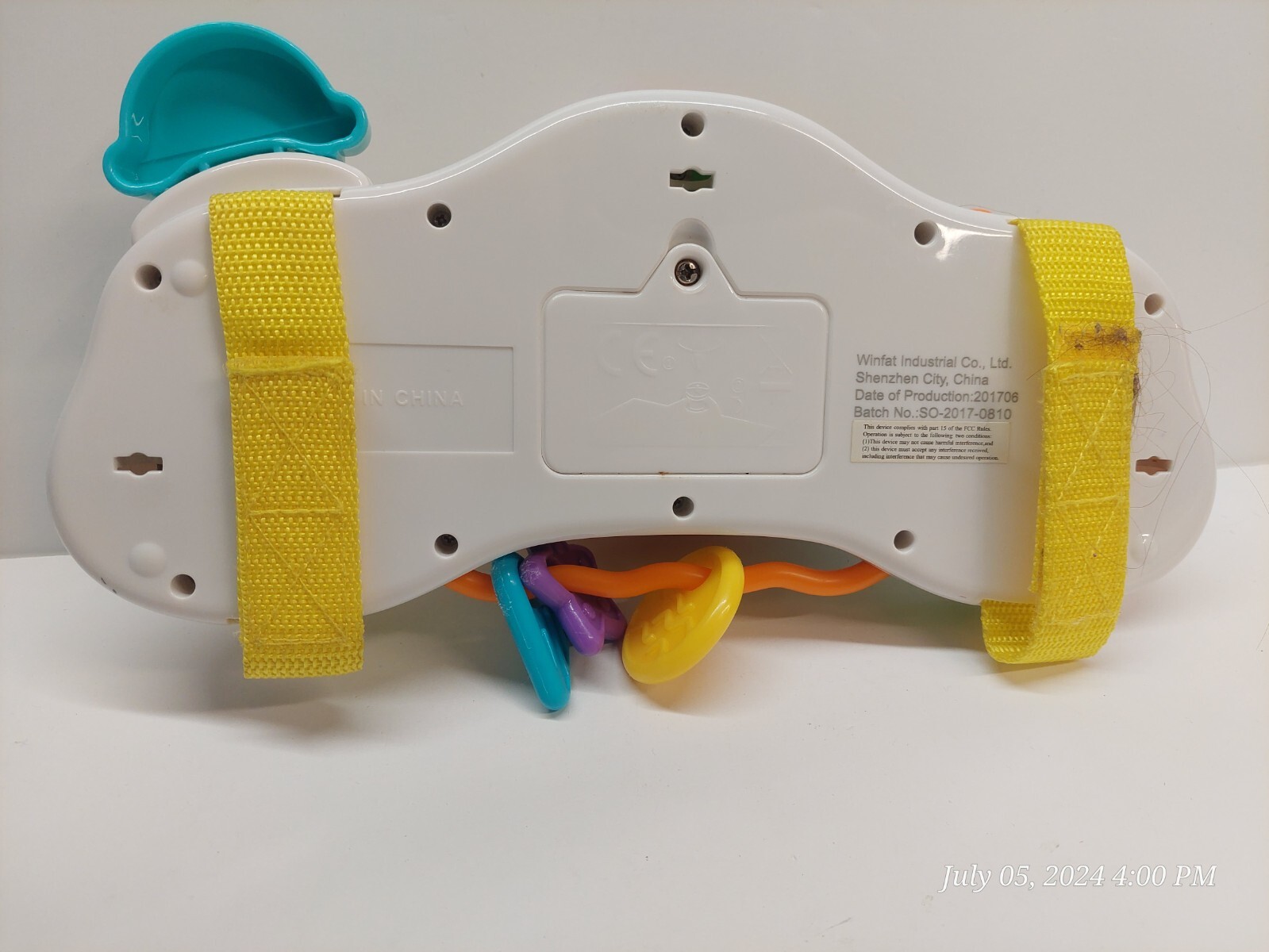 Baby Stroller/Jumper Driver with Steering Wheel Hanging Straps