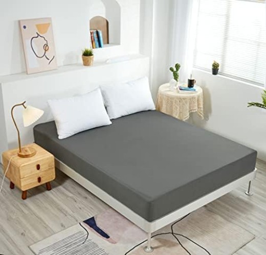 Luxuriously Soft Microfiber Fitted Sheet - Full Size with 14" Deep Pockets