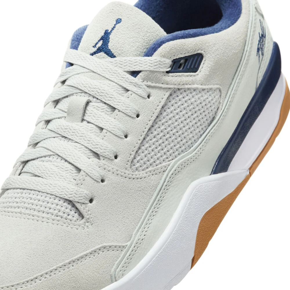 Mens JORDAN Flight Court HF3255-004 Neutral Grey/Midnight Navy/White/Gum