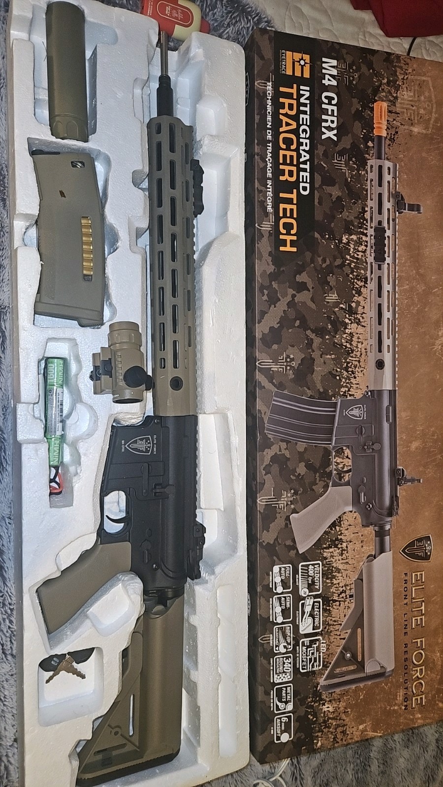 Elite Force M4 Cfrx Airsoft Gun