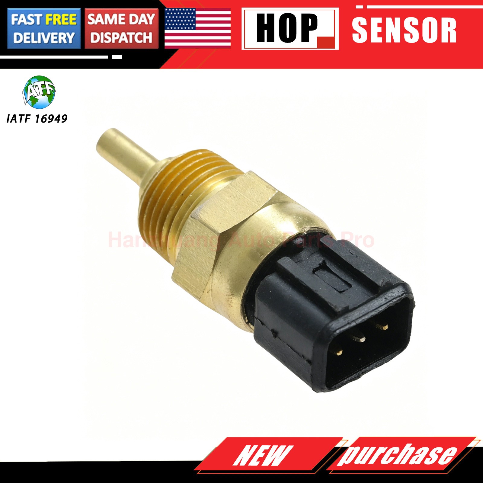 Engine Coolant Temperature Sensor For 95-2020 Hyundai Kia 3922038030 3922038020