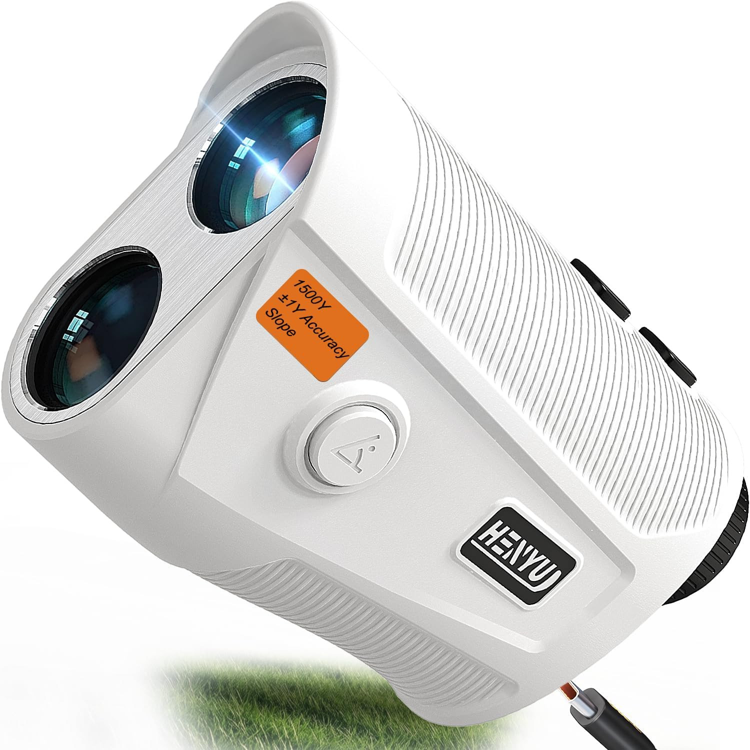 Golf Rangefinder with Slope - 1500 Yard Laser Range Finder for Golfing & Hunting