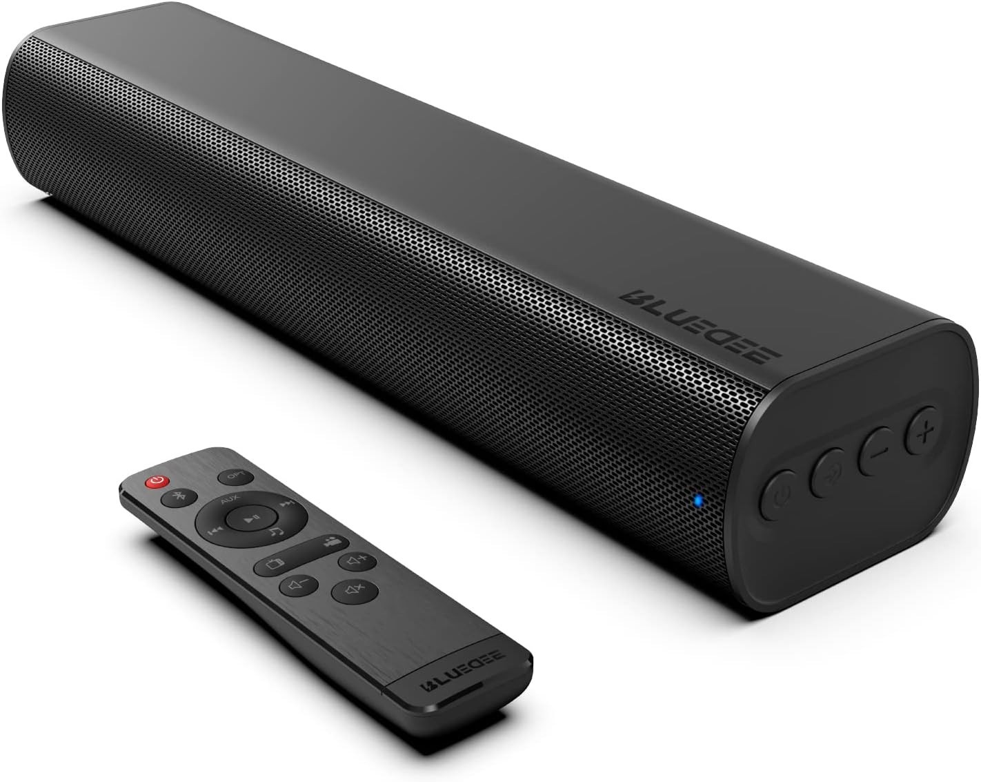 Sound Bars for TV 16-inch, Cinematic TV Sound Bar with Impactful Bass, Bluetooth
