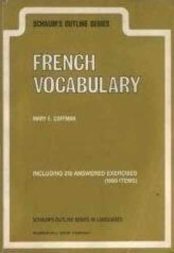 Schaum's Outline of French - Paperback, by Coffman Crocker Mary - Very Good x