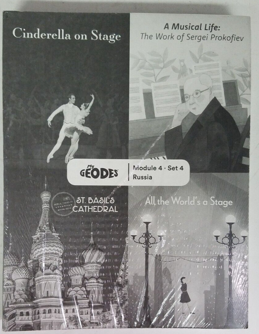 Wit & Wisdom My Geodes Level 1 Module 4 Set 4 -Russia  (Pack of 5 Books)