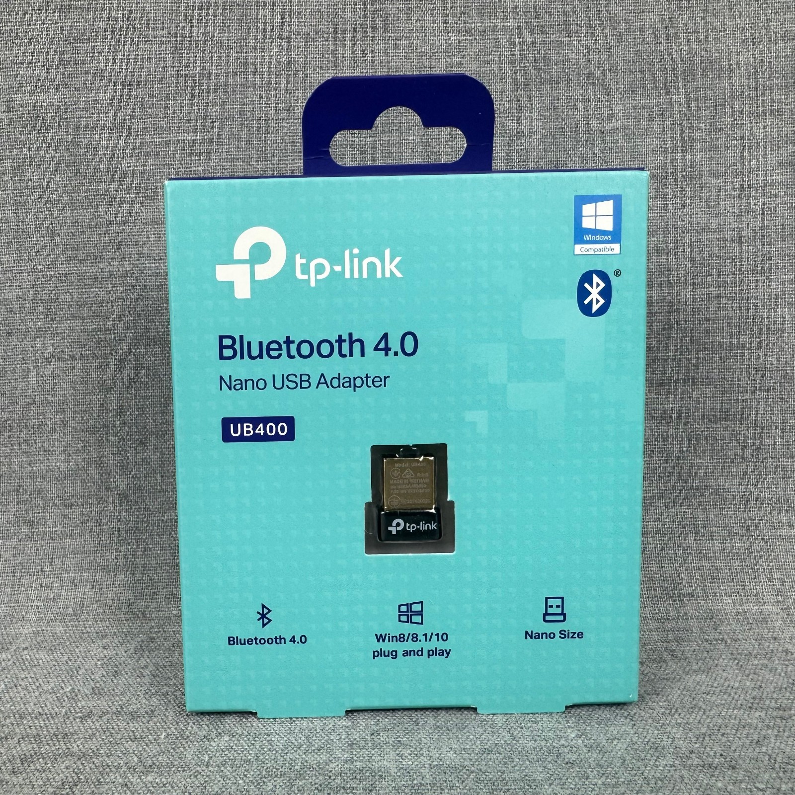 TP Link Bluetooth 4.0 USB Adapter UB400 Nano Dongle Windows Plug Play