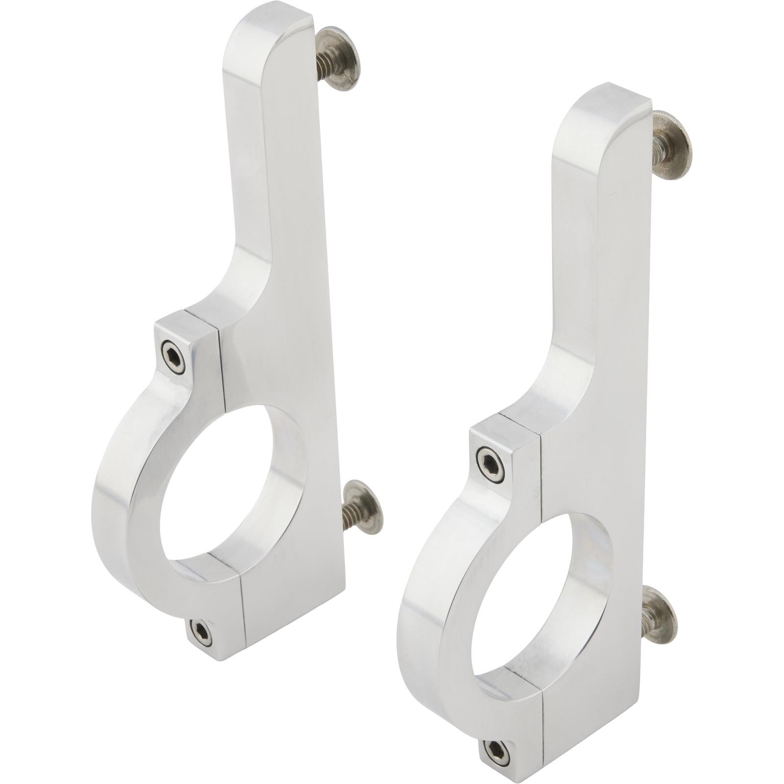 Speedway Raw License Plate Brackets For 1-3/4" Tube