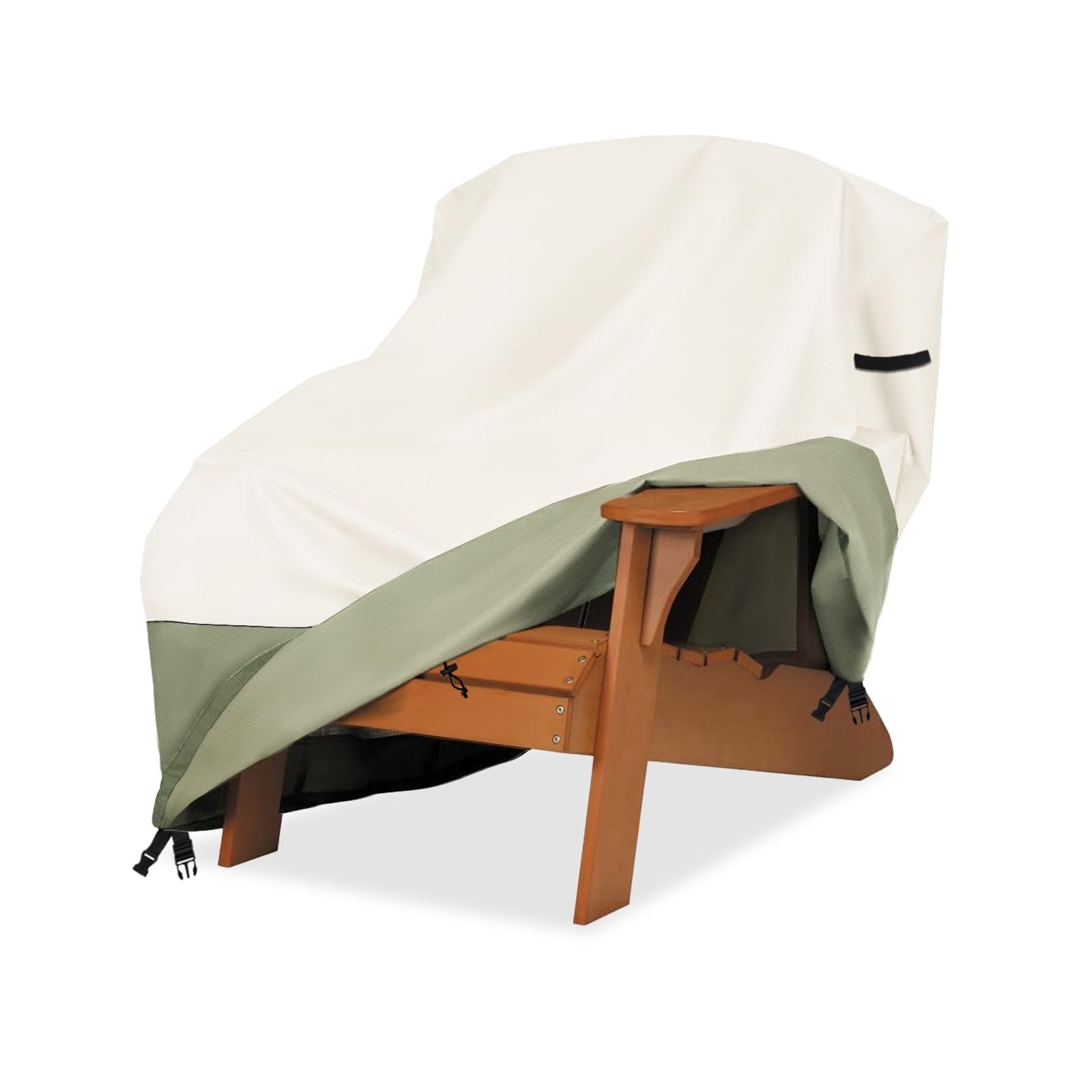 Owlcover Patio Adirondack Chair Cover 32 W x 35 D x 32"W x 35"D x 36"H, Beige