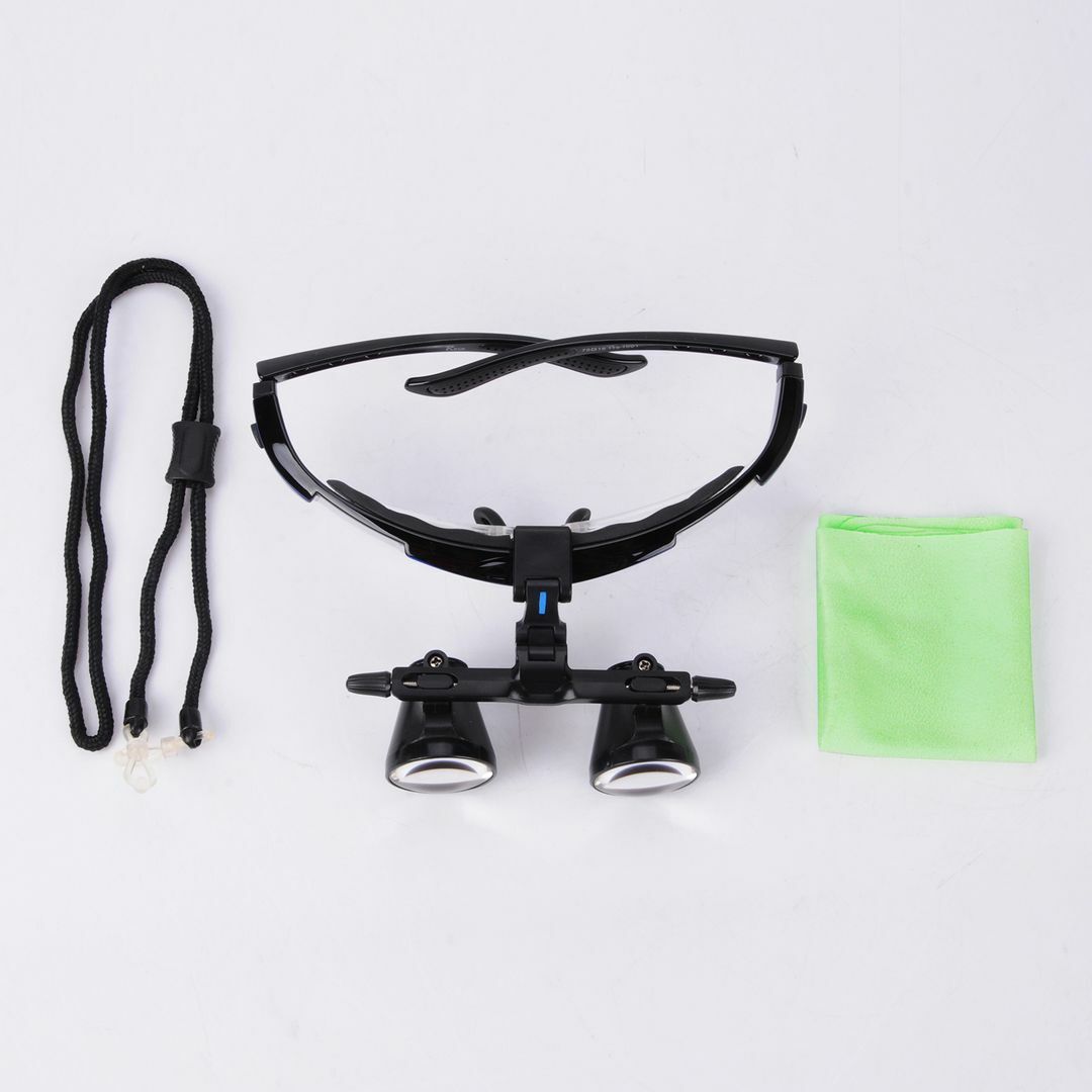 New Medical Loupe 2.5X 420mm Binocular Lens Glasses Dental Surgery Magnifier
