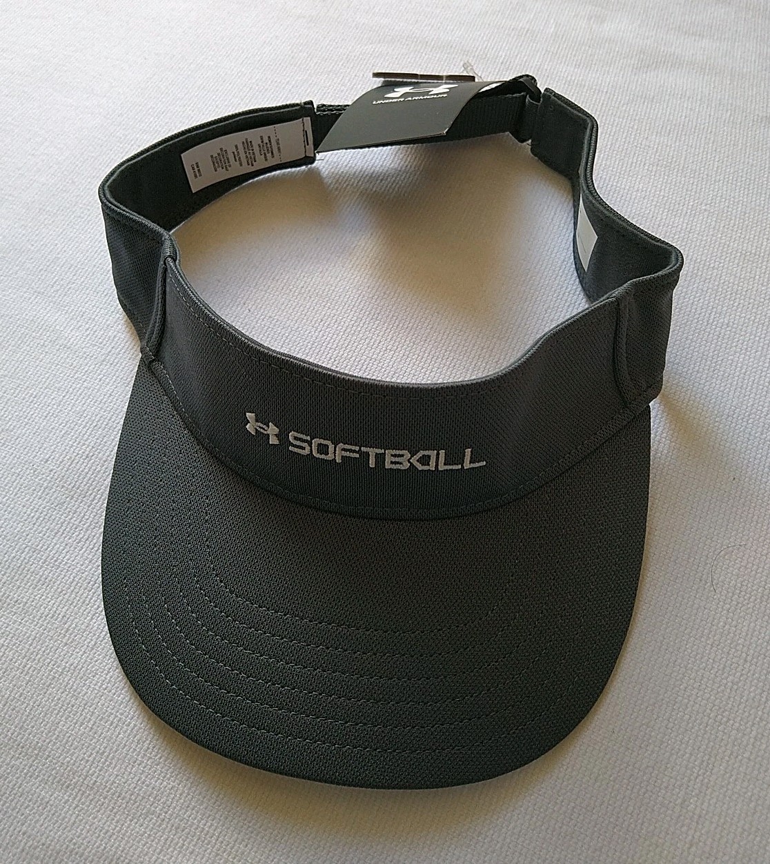 UNDER ARMOUR WOMEN'S SOFTBALL VISOR, ONE SIZE