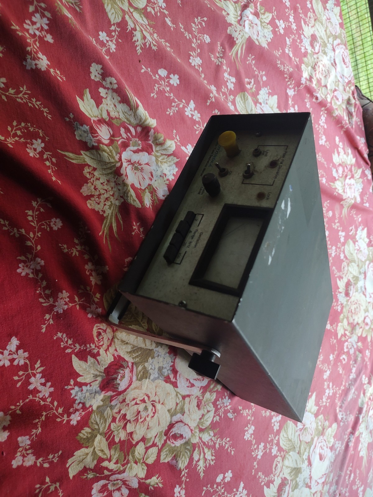 Old Motorola Deviation Meter Vintage Radio