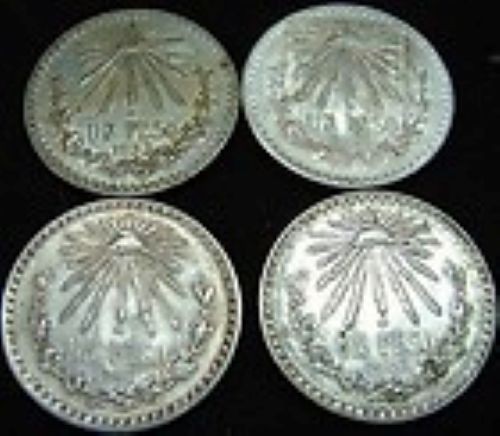 1920 - 1945 1 PESOS MEXICO SILVER (UNCIRCULATED) - .3856 oz. SILVER