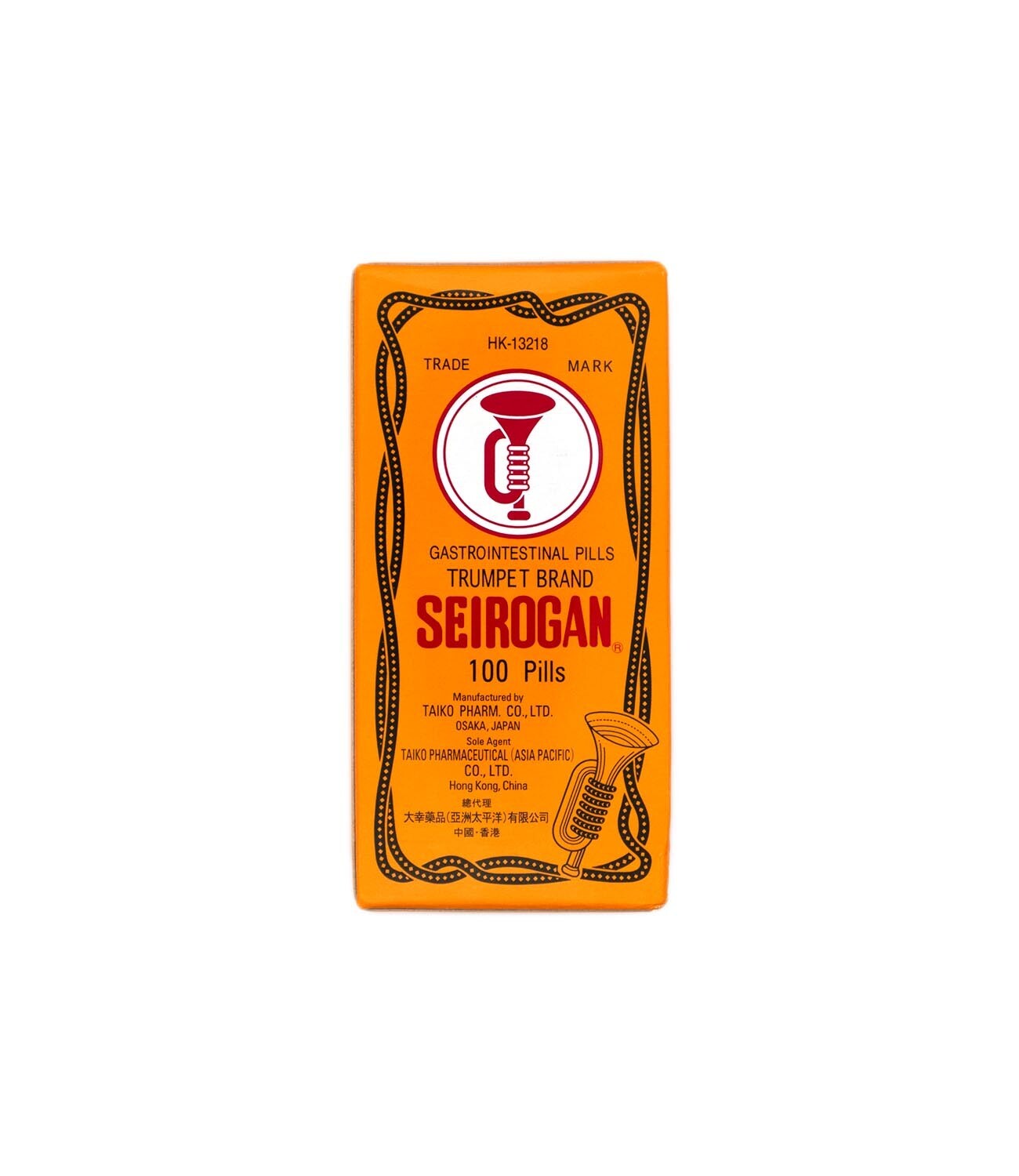 Taiko Seirogan Dietary Supplement 日本喇叭牌正露丸 100 pills/粒 US Stock