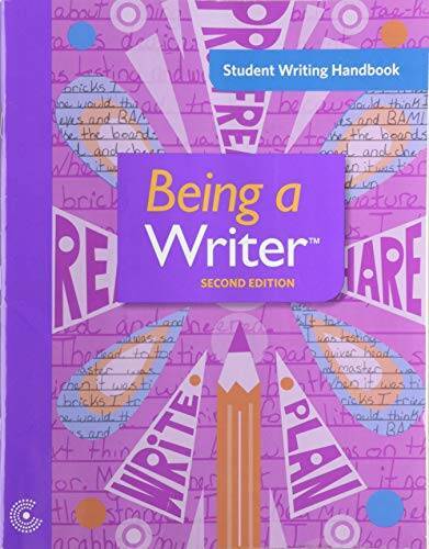 BEING A WRITER: STUDENT WRITING HANDBOOK (SECOND EDITION) - Staple Bound - GOOD
