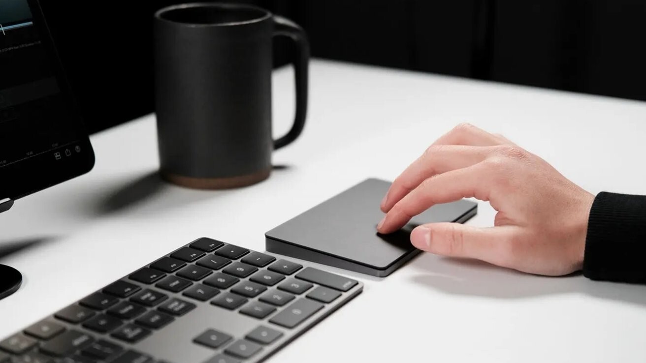 Brydge iTrack Wireless Trackpad for iPadOS – BRY2302 – Bluetooth – Space Gray