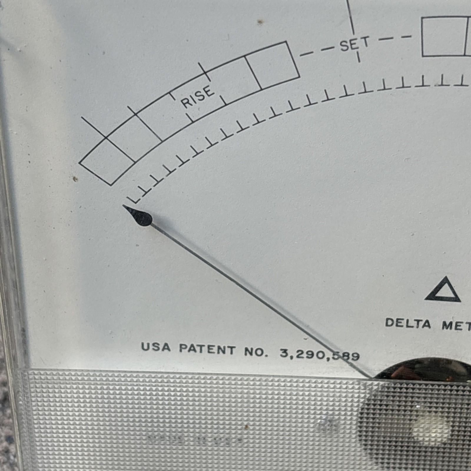 NOS MURTEC Delta Panel Meter Guage 1974