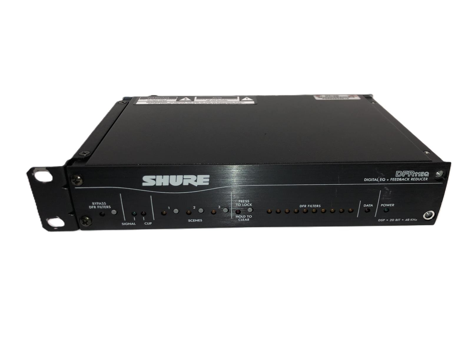 Shure DFR11EQ Digital EQ + Feedback Reducer - VGC