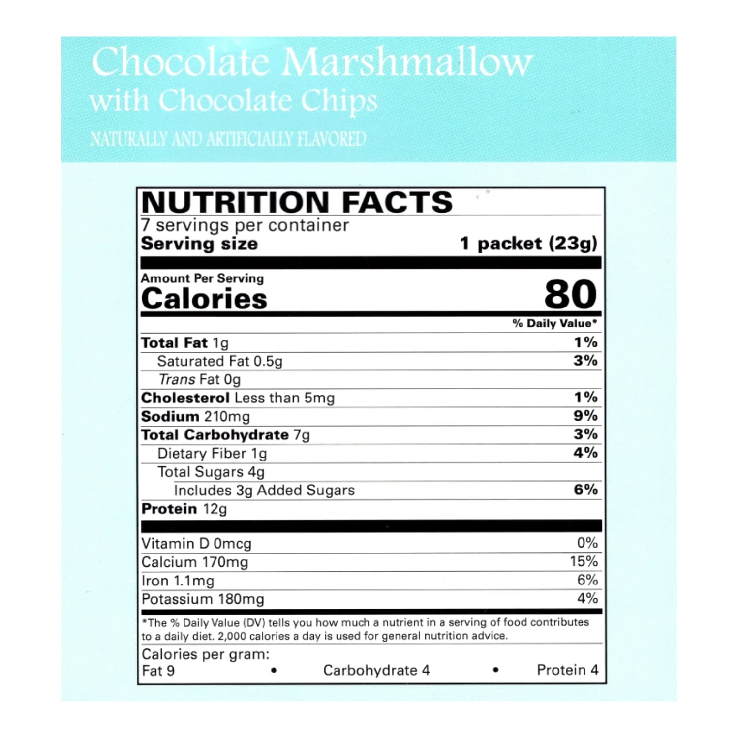 DPTG Chocolate Marshmallow Pudding