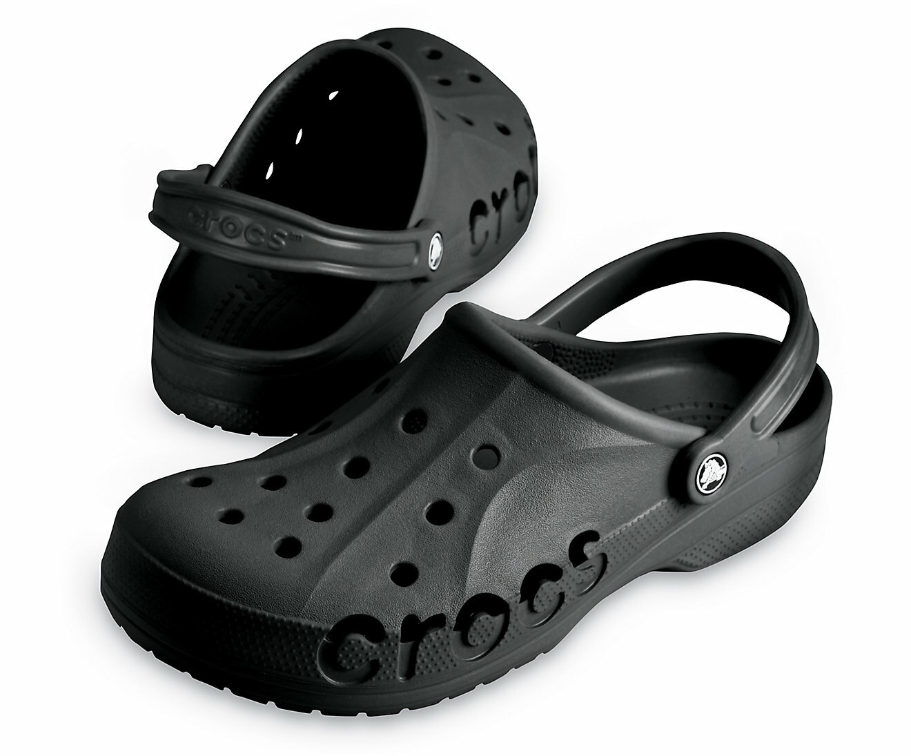 Crocs Baya Clog 10126 Black Unisex Men Women Shoes Slip On Water Friendly NEW