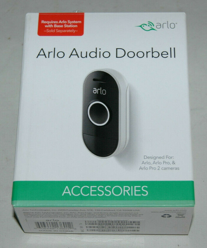 Arlo Audio Doorbell AAD1001 - New Open Box