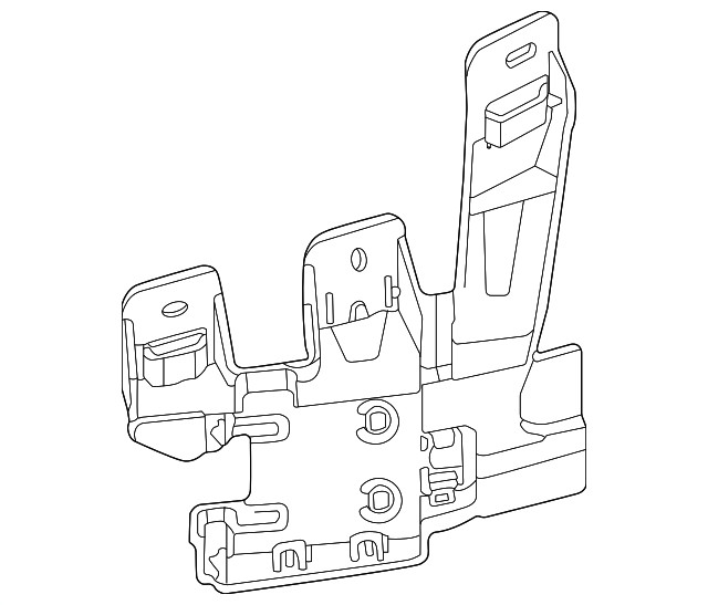 Genuine  Blind Spot Detection System Warning Sensor Bracket 11A-907-456