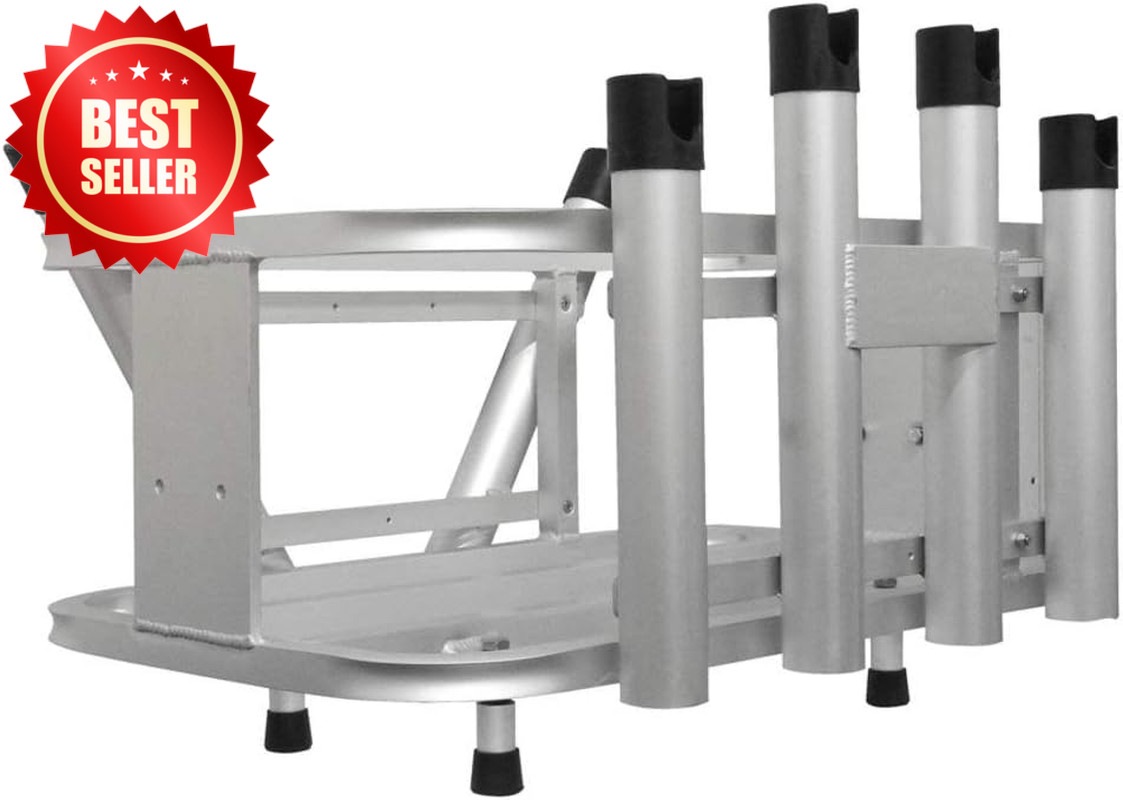 Aluminum Jet Ski PWC Fishing Rod Rack Cooler Combo Rotopax Fuel Can Mounts US