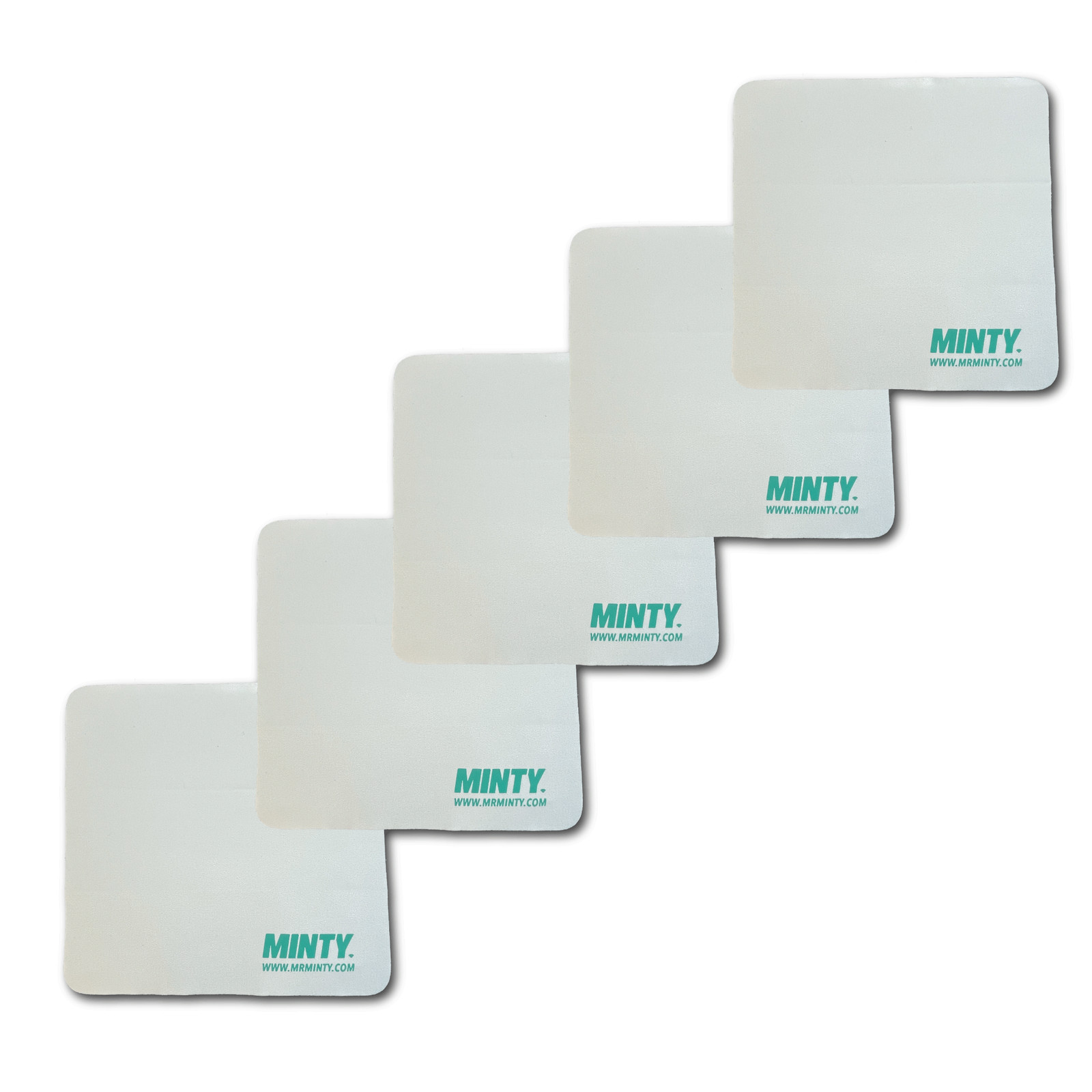 Mr. Minty Microfiber Card Cleaning Cloths – 20-Pack