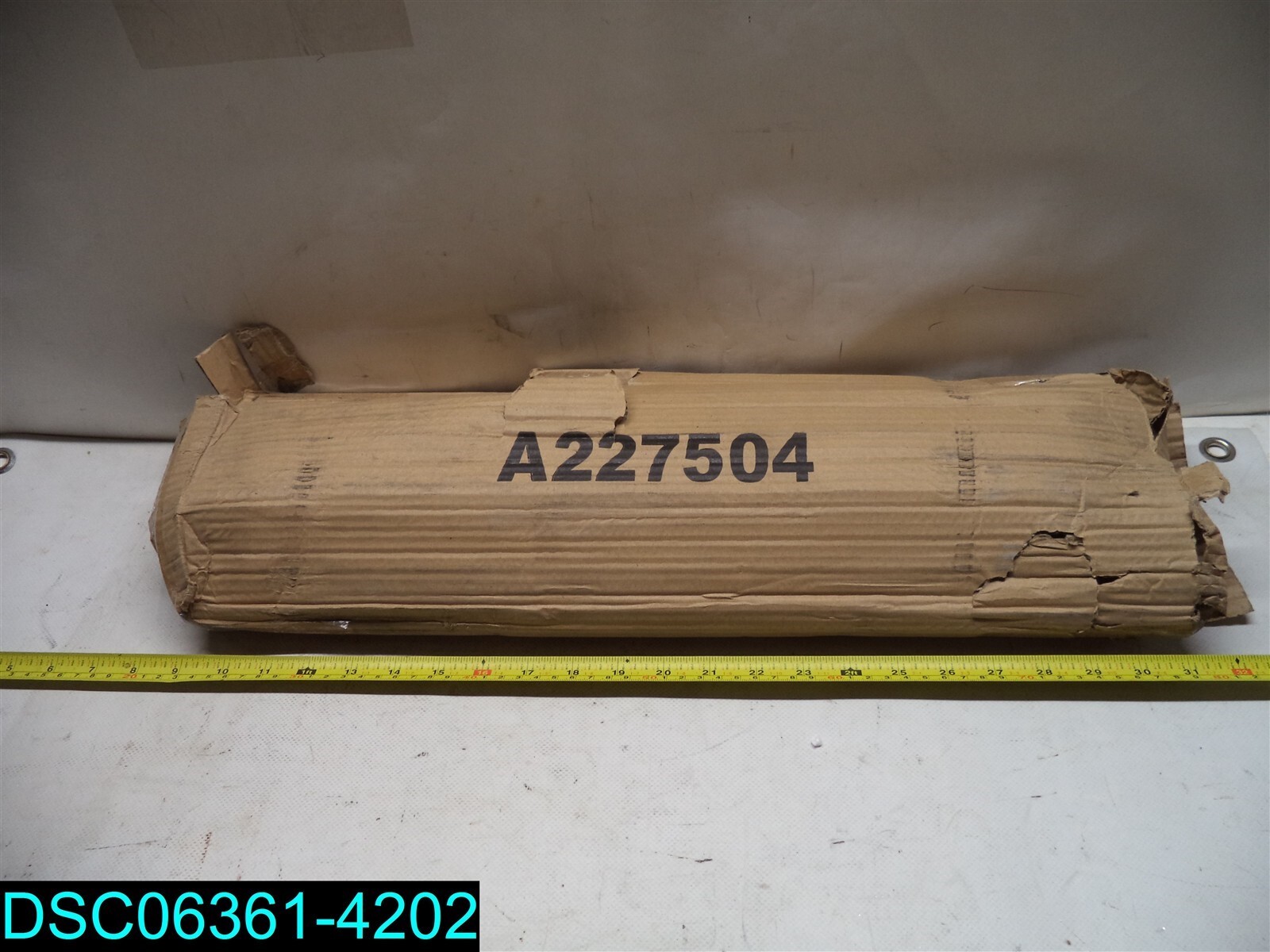 QTY=4:A227504 Galvanized Steel Leg for Sinks 22-3/8"X1-5/8"FULL EXTENDED 23-1/2"
