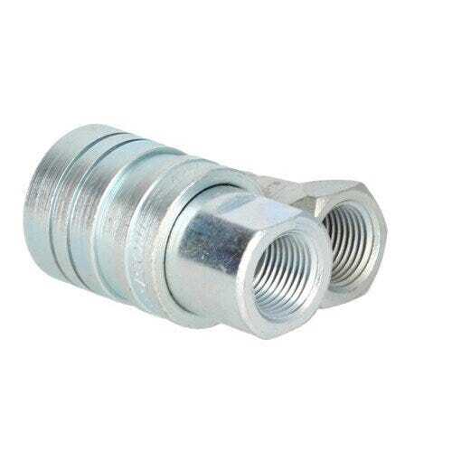 Complete Quick Coupler fits Hydraulics Couplers & Coupler Adaptors