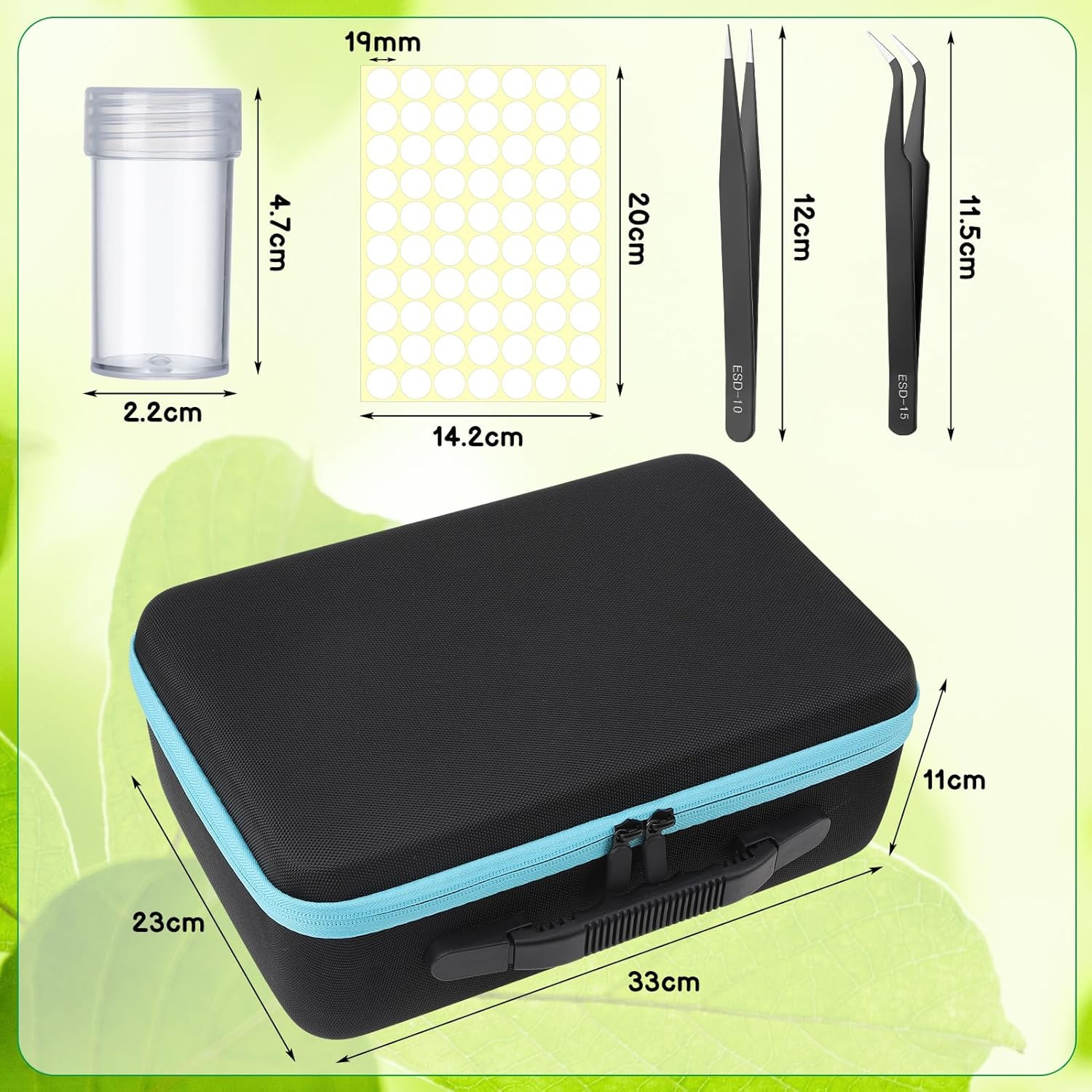 120 Slots Seed Storage Organizer Sturdy Seed Organizer Storage Box Plastic Stora