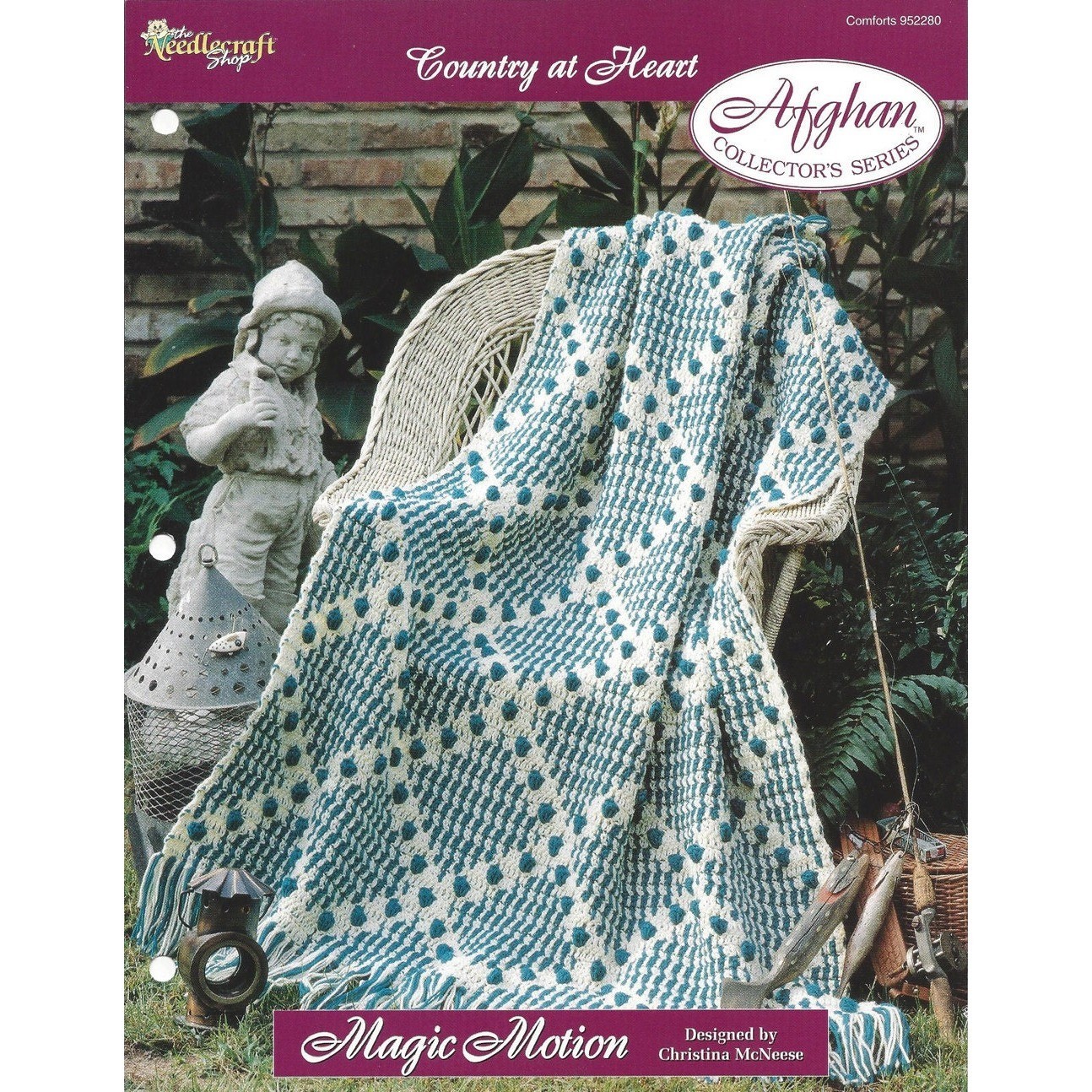 Magic Motion Crochet Afghan Pattern The Needlecraft Shop