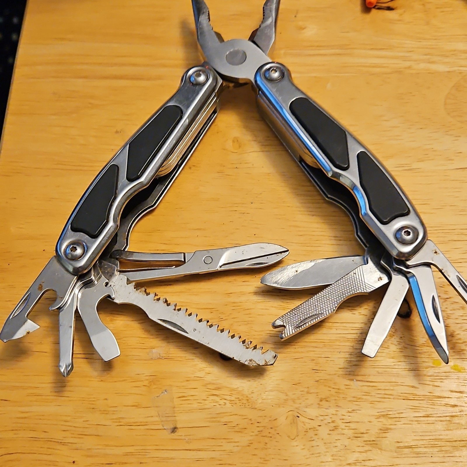Case Multi-Purpose Multi-Tool Pliers, Stainless Steel, Leather Sheath