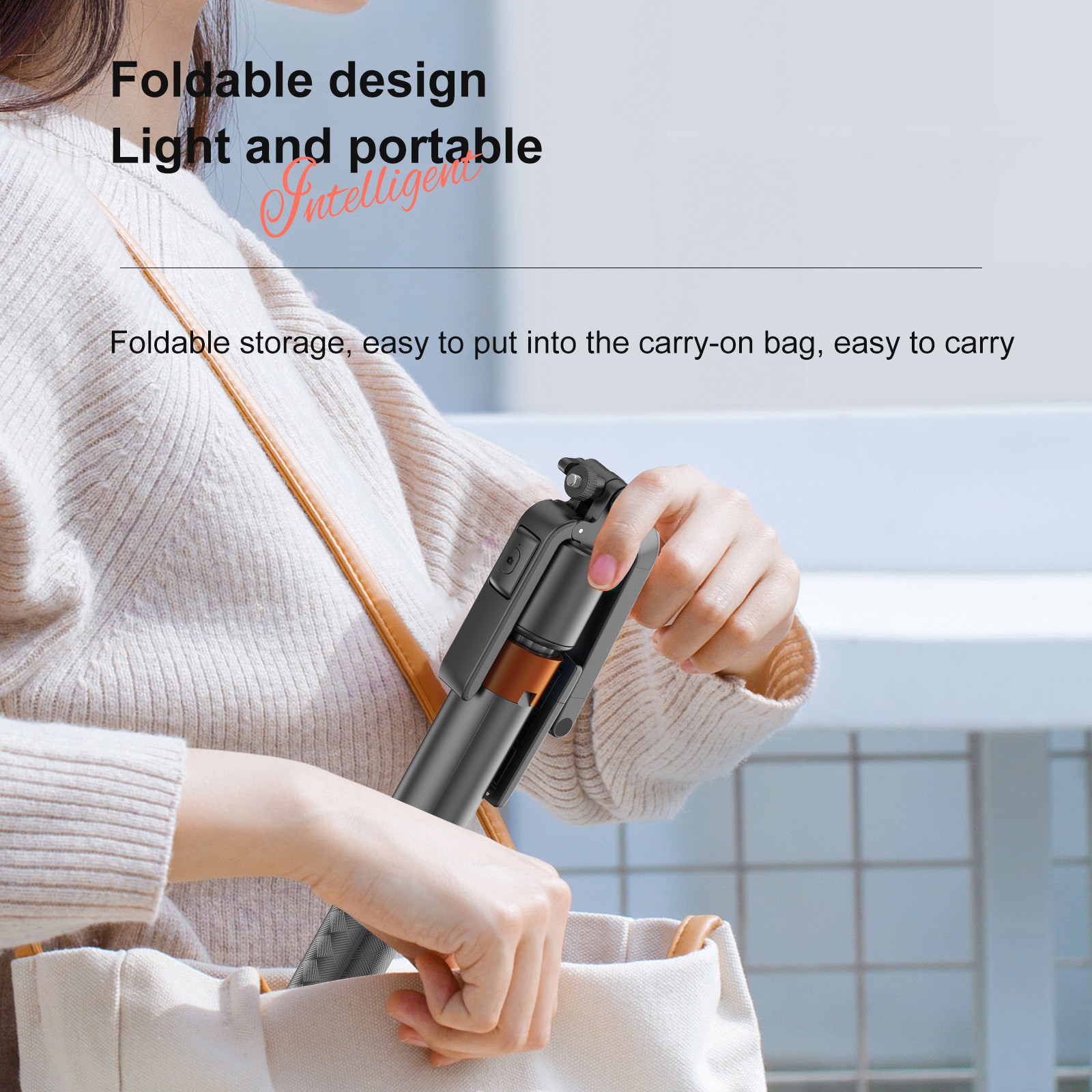 TOALLIN Automatic Face-Tracking Gimbal Remote Shutter Gesture & Remote Control