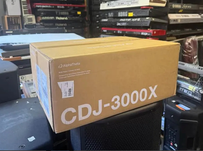 AlphaTheta CDJ-3000X Professional DJ Media Player w/Tracking New