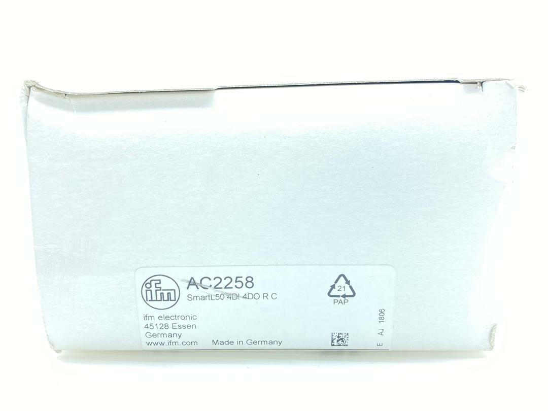 IFM ELECTRONIC AC2258 AS-INTERFACE CONTROL CABINET MODULE (GERMANY)