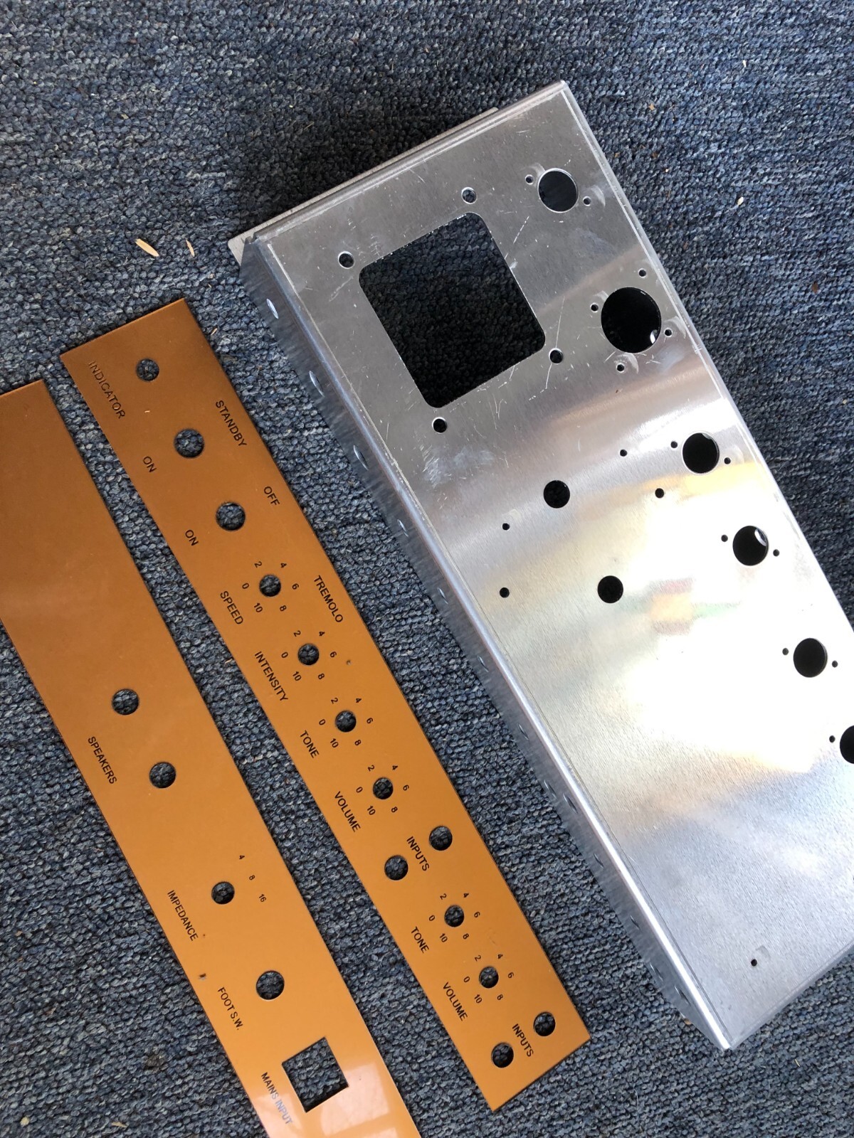 Marshall 18watt type chassis- .08 aluminum