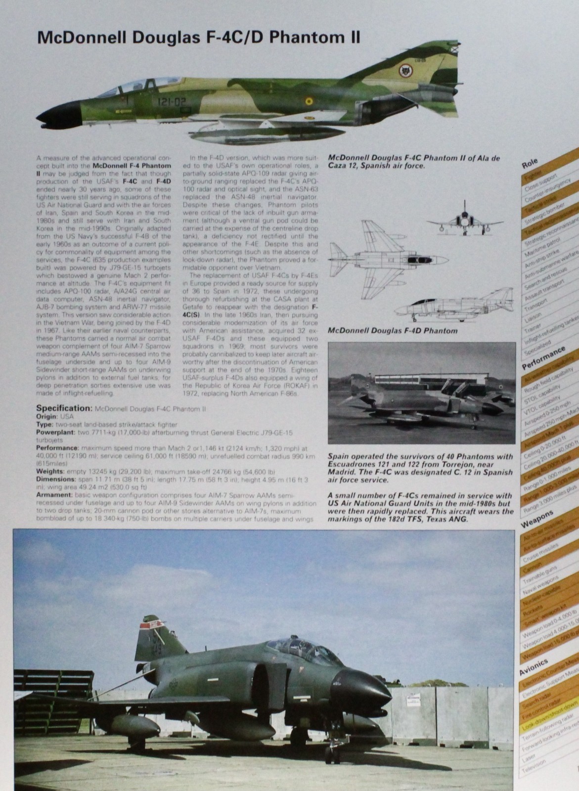 F-4 F4 F 4 Phantom McDonnell Douglas Picture Jet Aircraft Vtg Sheet Wall Art
