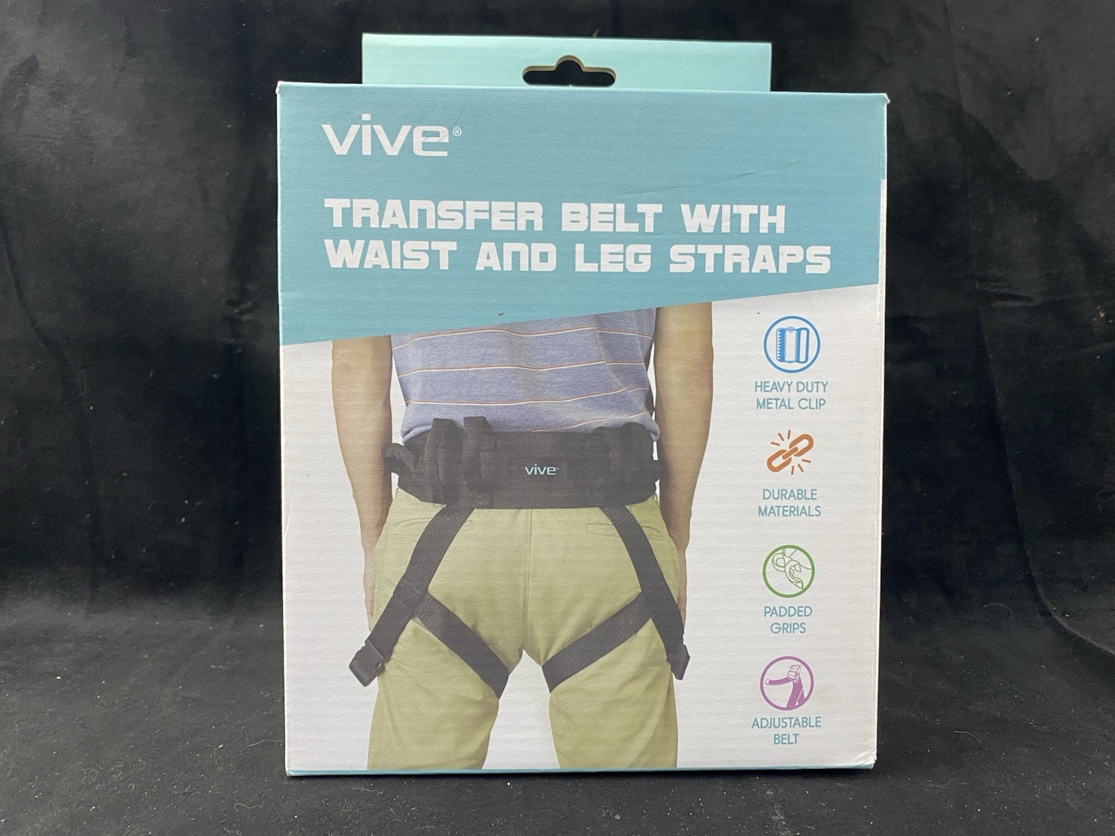 Transfer Belt Secure Leg Loops Safety Comfort Gait Assist Device