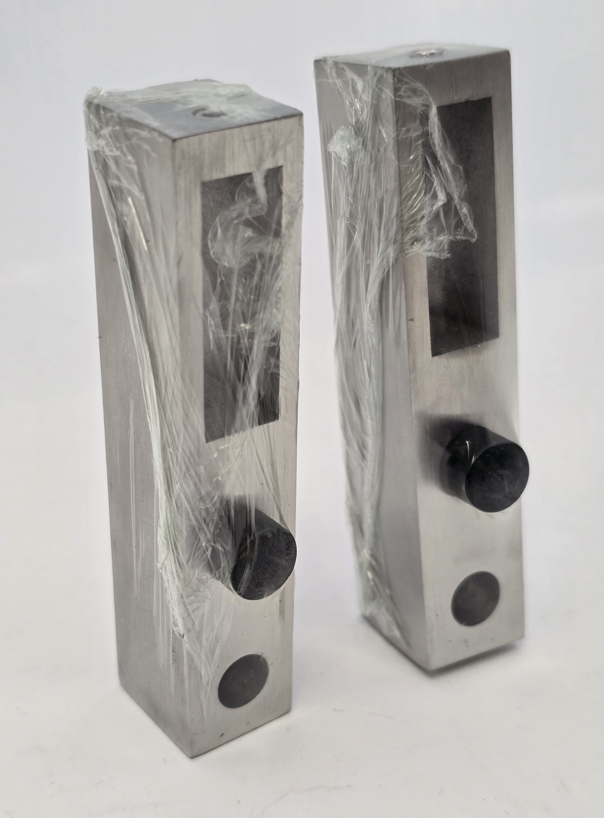 CRL SERS2BS Brushed Stainless Serenity Series Door Stopper Rectangular