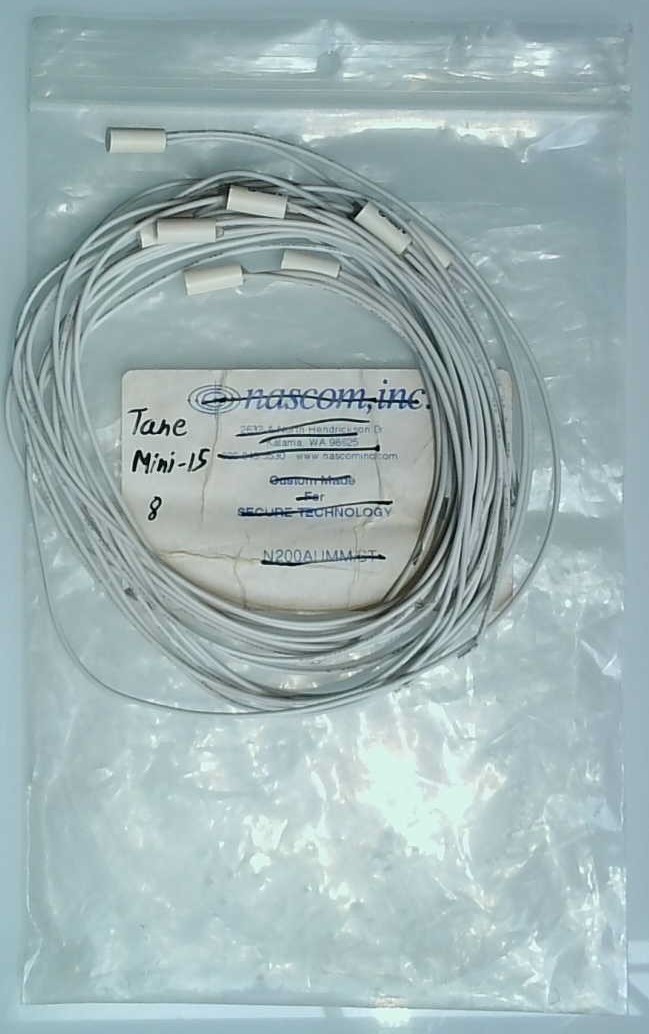 Tane Alarm Products MINI-15 Recessed Contacts (8 White, NO MAGNETS)
