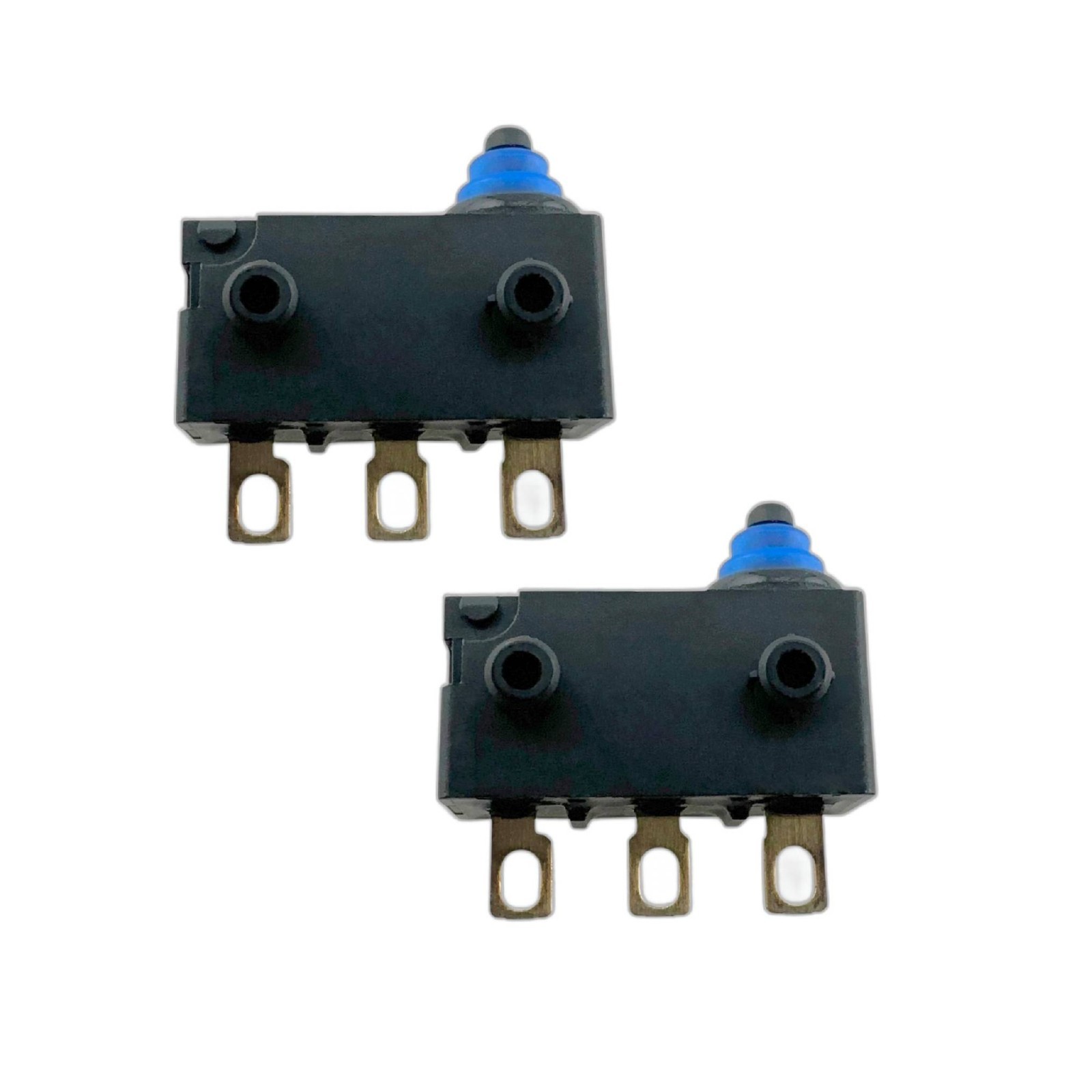 2x Omron D2HW-ER201H Micro Switch 3-Pins Snap Action SPDT 0.1A/125VAC