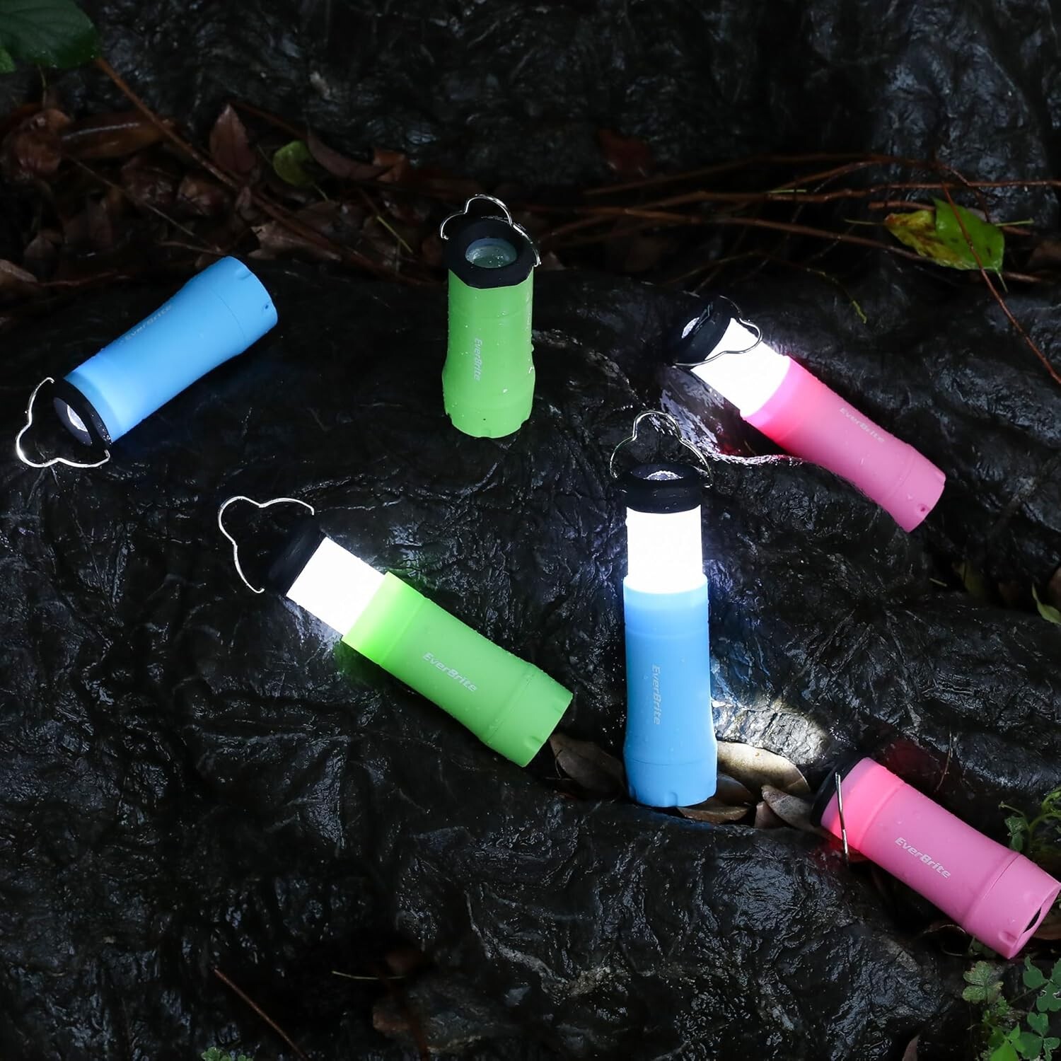 Portable 2 in 1 LED Telescopic Camping Lantern
