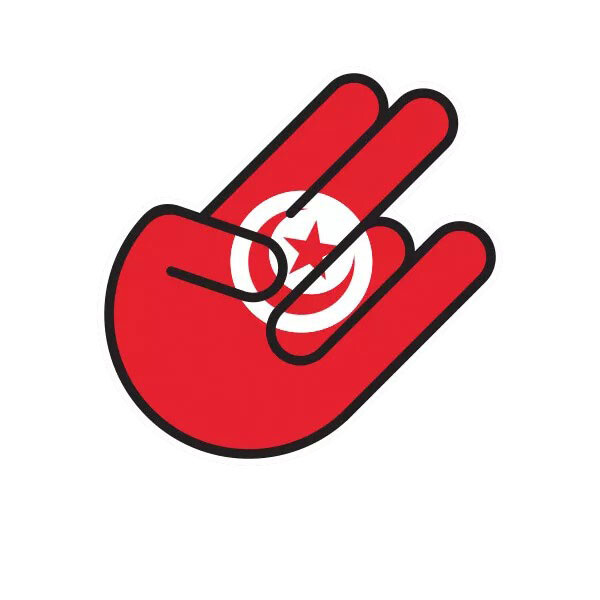 Tunisian Shocker Sticker Decal