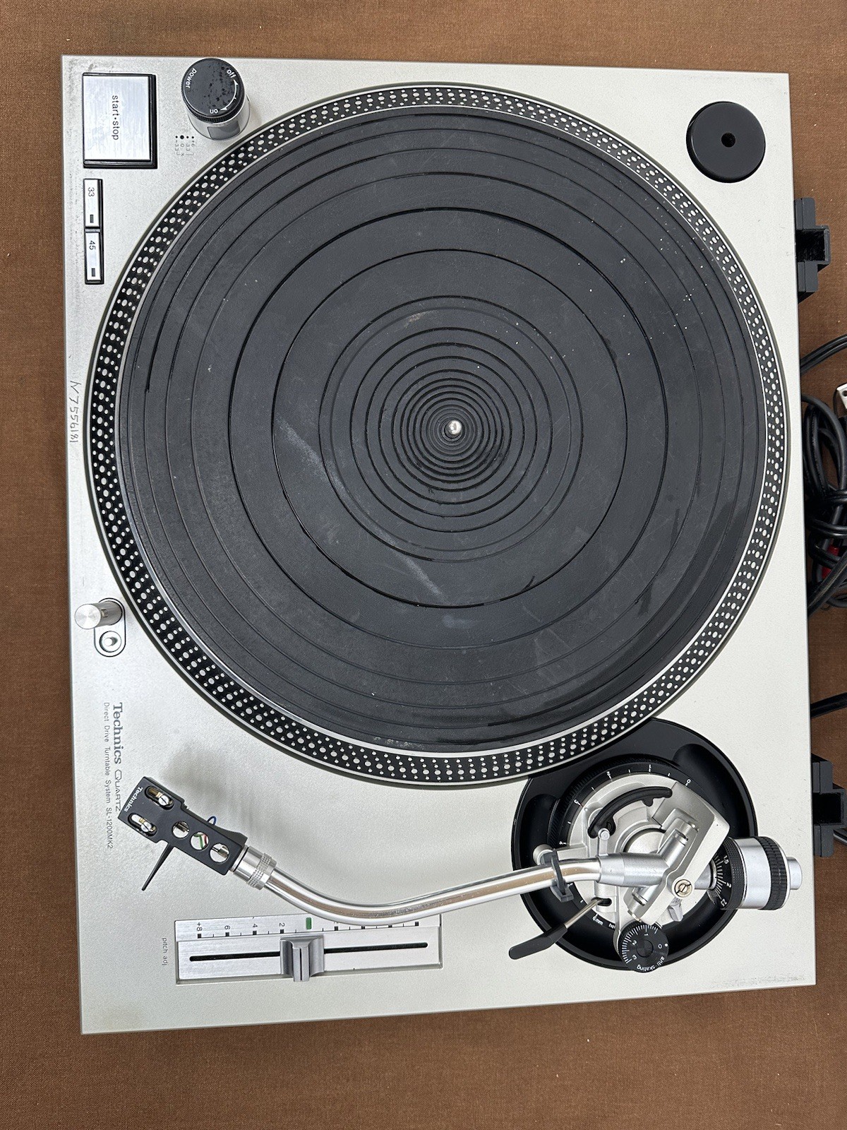 technics turntable sl 1200 mk2