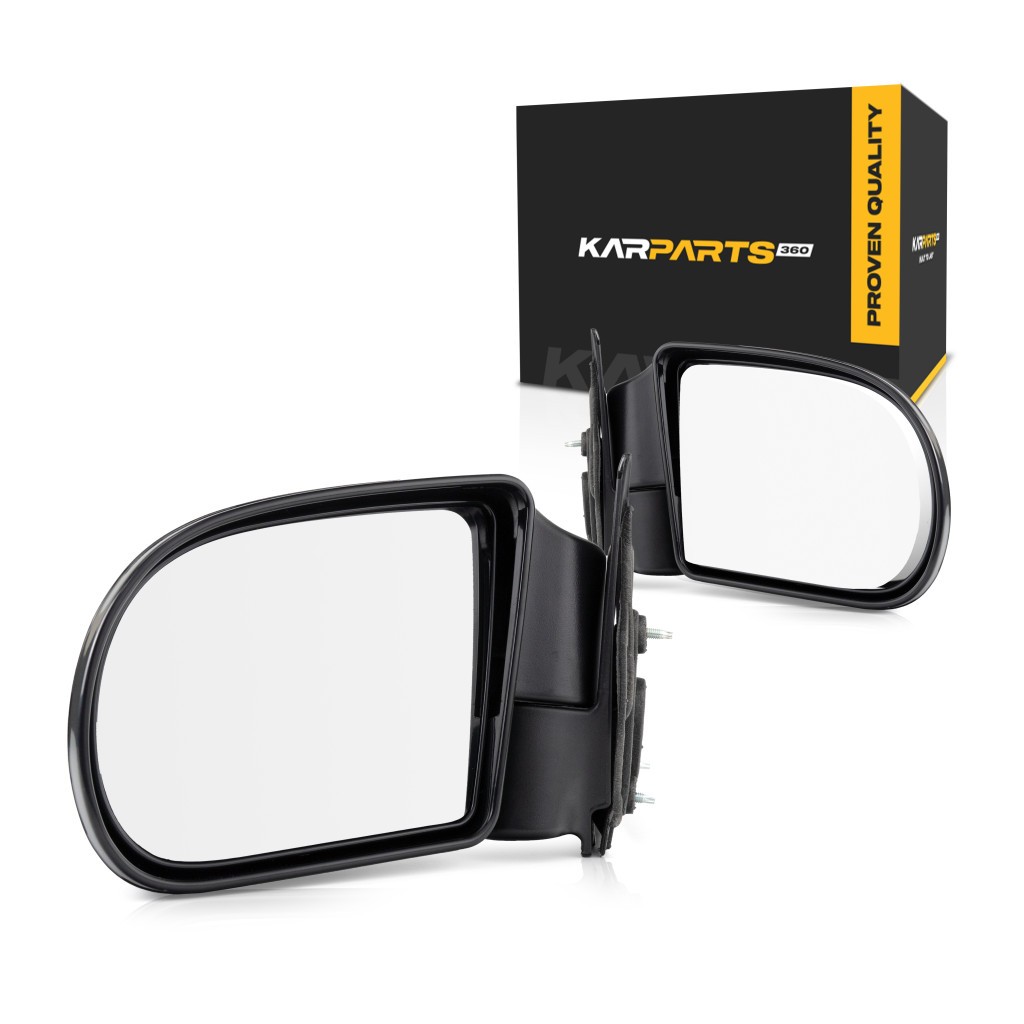For 1998-2004 Chevy S10 Door Mirror Pair Driver and Passenger Side Textured