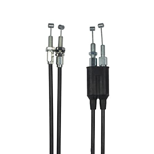 Motorcycle Throttle Cable SET A B (PULL and PUSH) Compatible with Honda CRF