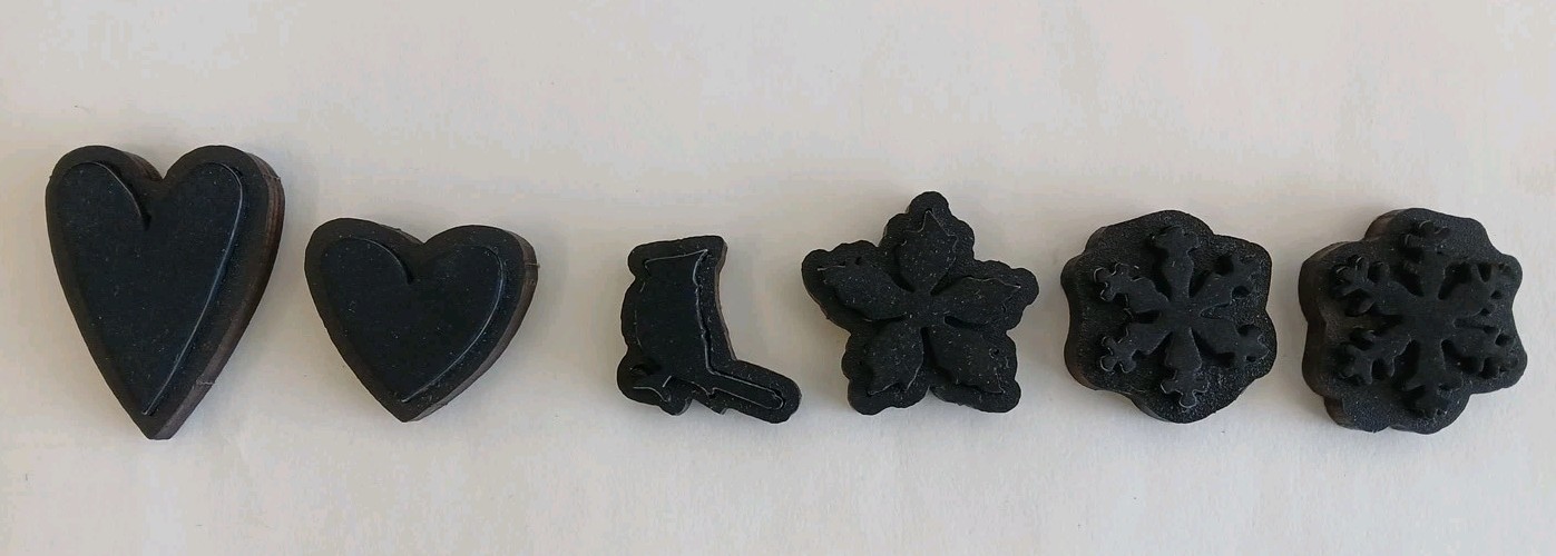 Sizzix Alterations Tim Holtz ? 6 Mini Cutting Die Snowflake Cardinal Bird Heart