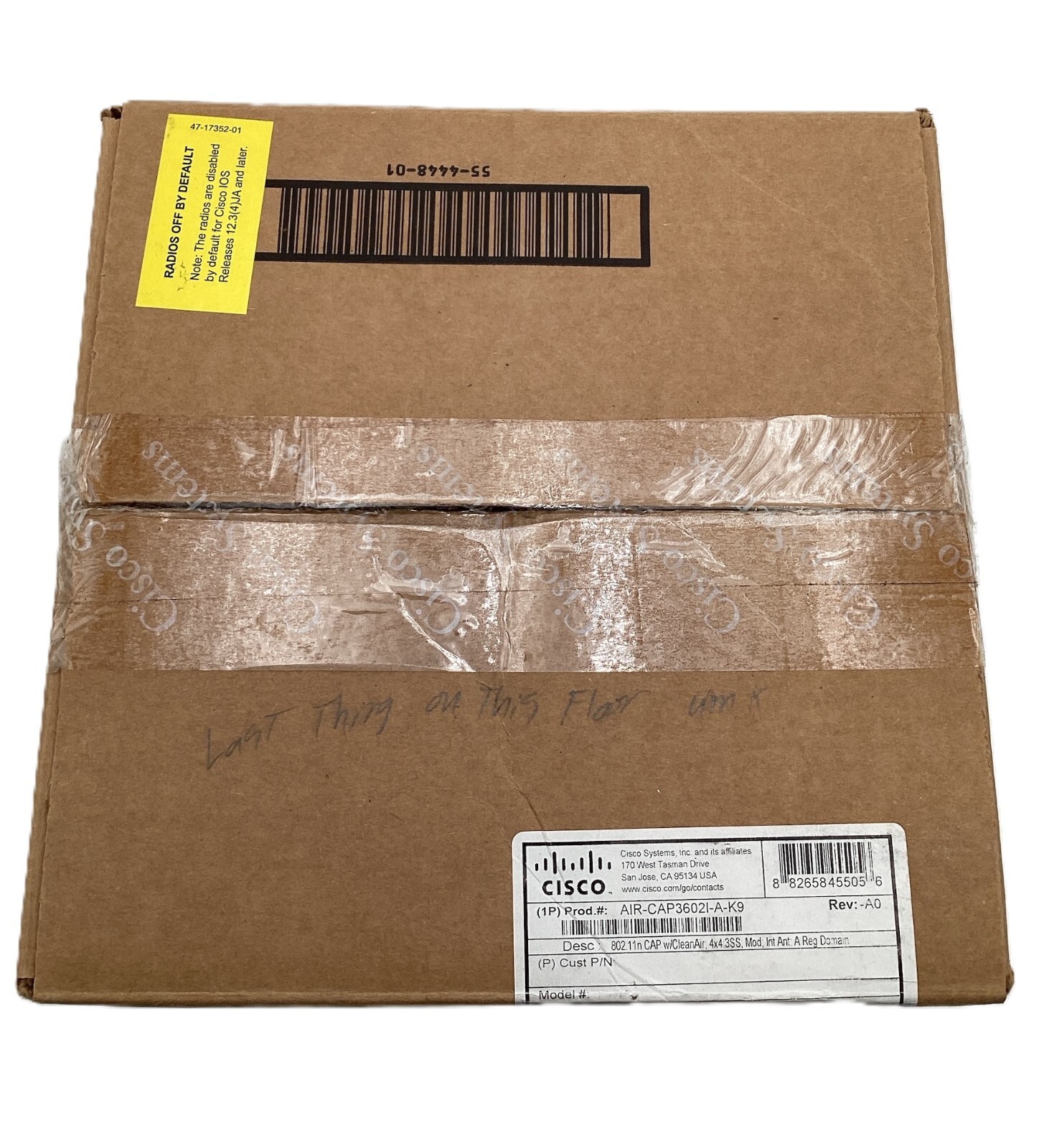 Cisco Aironet AIR-CAP3602I-A-K9 Wireless Access Point 802.11a/b/g/n NEW IN BOX